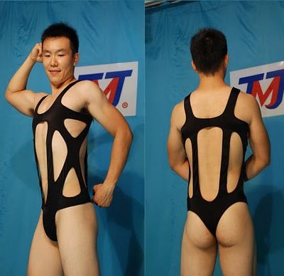 men's unikini sexy design bodysuit boxer thong swimwear2.jpg
